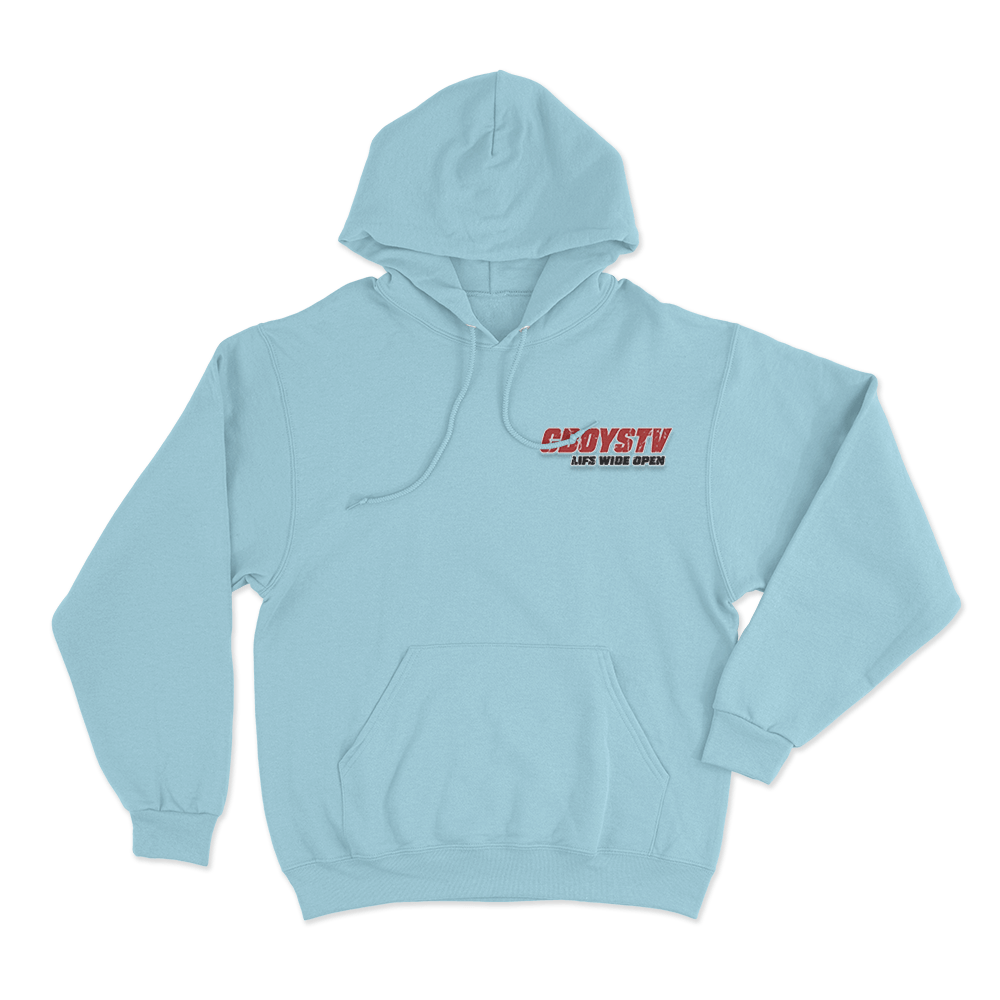 CboysTV Logo Unisex Hoodie Sky Blue CboysTV Logo Unisex Hoodie Sky Blue