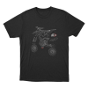 Dirtbike Blowup Unisex T Shirt Black