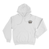 Life Wide Open Skull Unisex Hoodie White