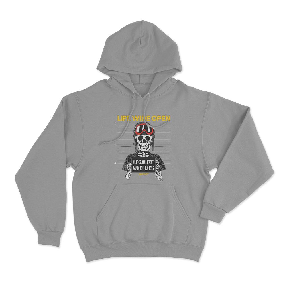 Mugshot Unisex Hoodie Grey Mugshot Unisex Hoodie Grey