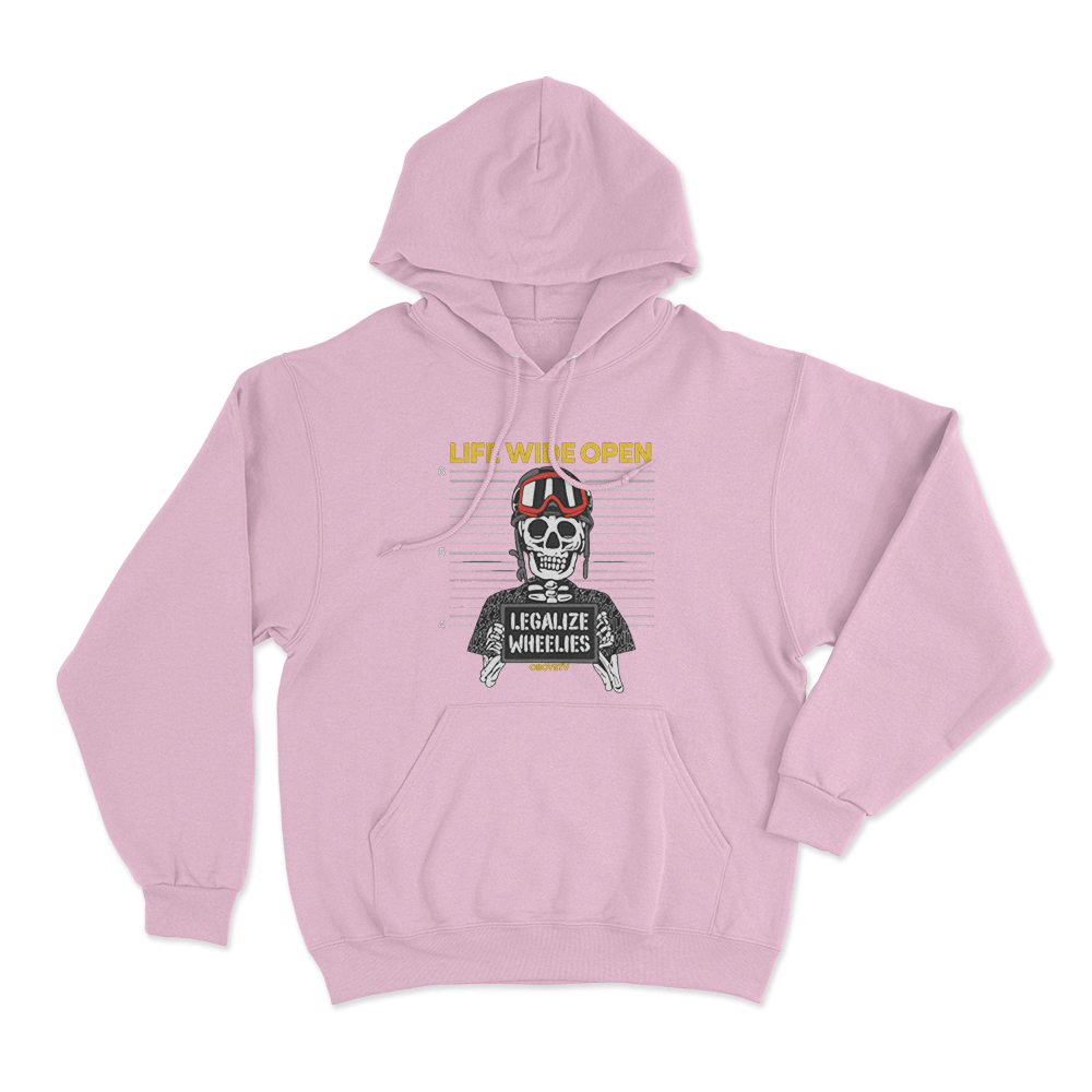 Mugshot Unisex Hoodie Pink Mugshot Unisex Hoodie Pink