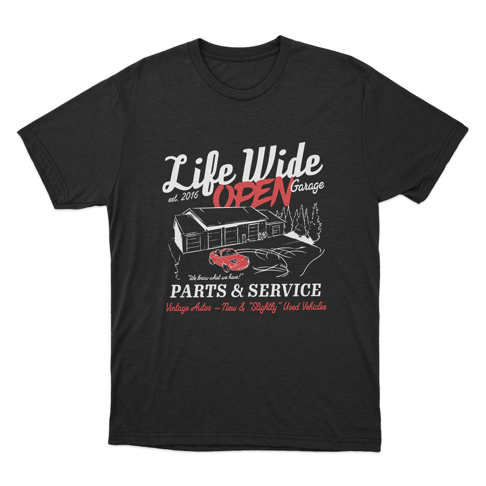 Parts and Service Unisex T Shirt Black Parts and Service Unisex T Shirt Black