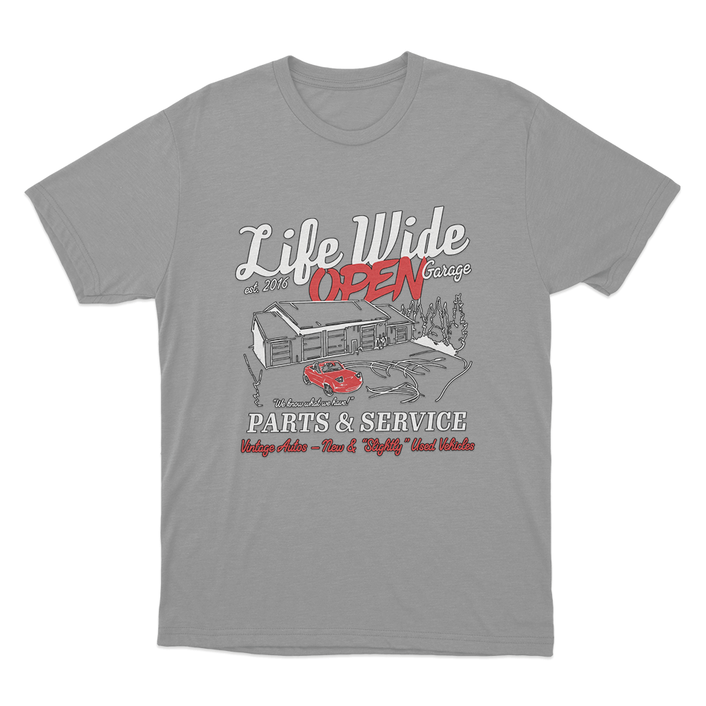 Parts and Service Unisex T Shirt Grey Parts and Service Unisex T Shirt Grey