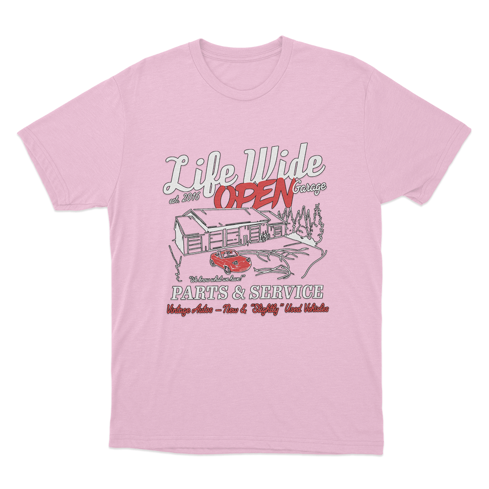 Parts and Service Unisex T Shirt Pink Parts and Service Unisex T Shirt Pink